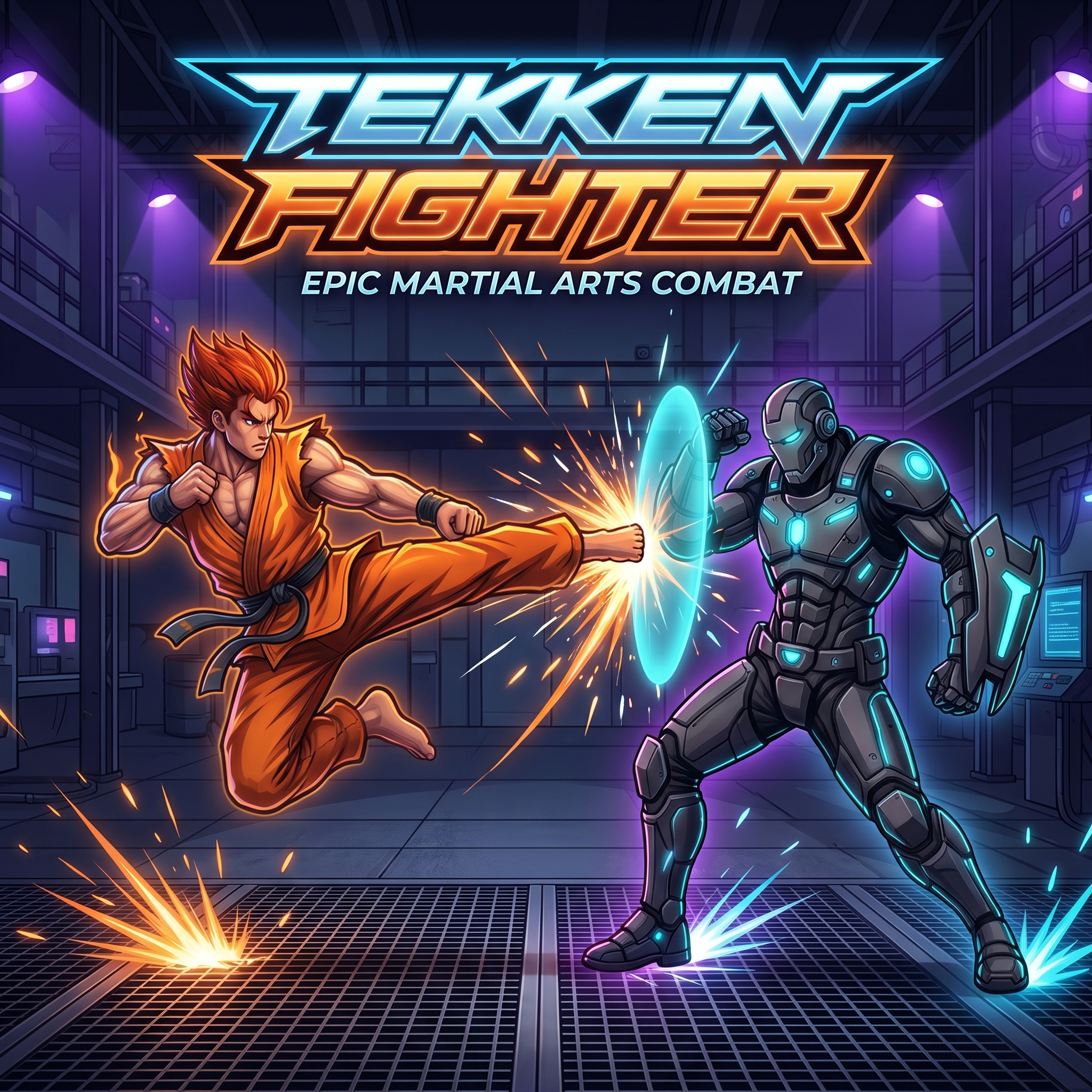 Cyberpunk Arena — Action game thumbnail