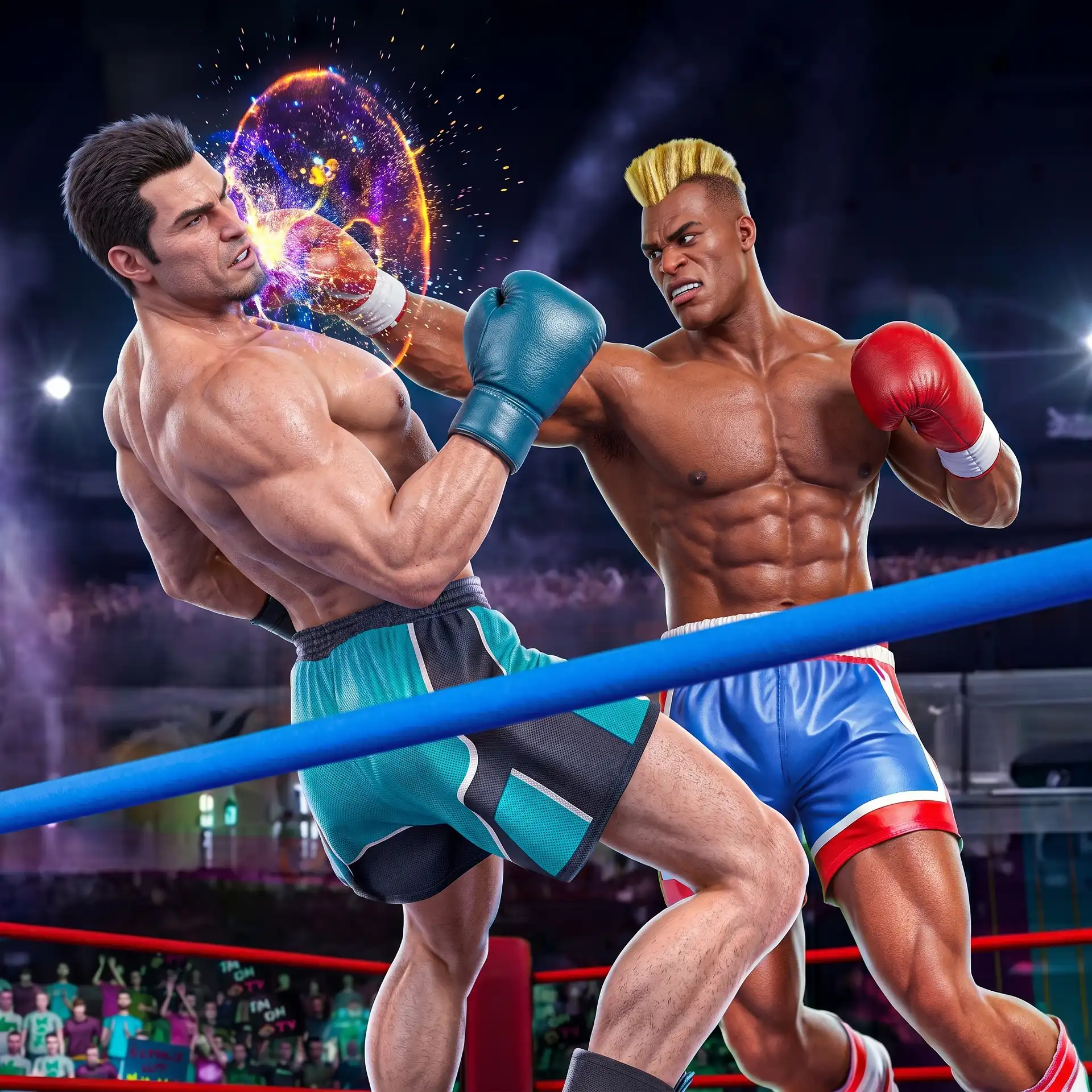 Punch Frenzy 3D featured action game